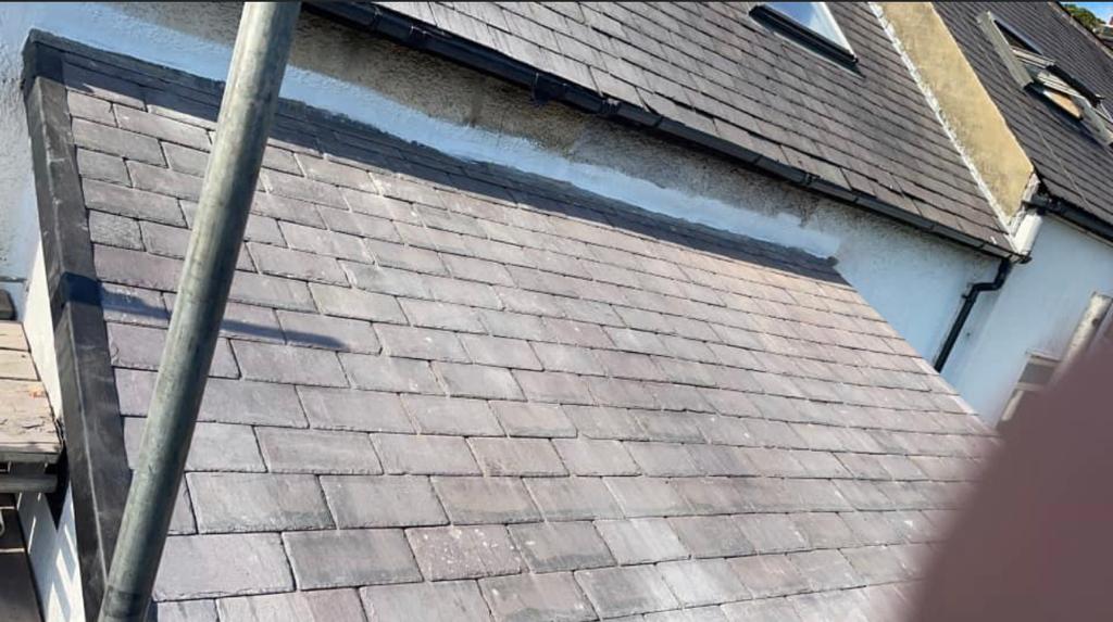 Tiled domestic roof
